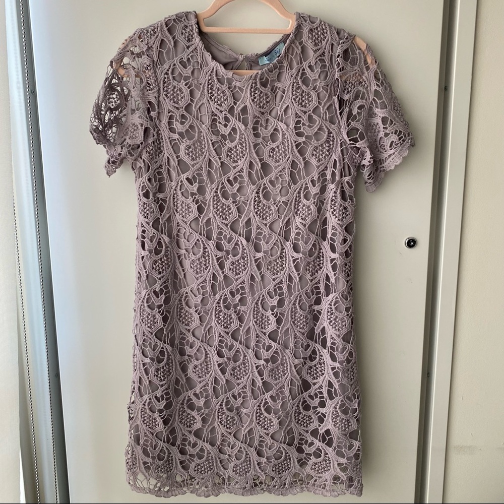 She + Sky Lace Dress